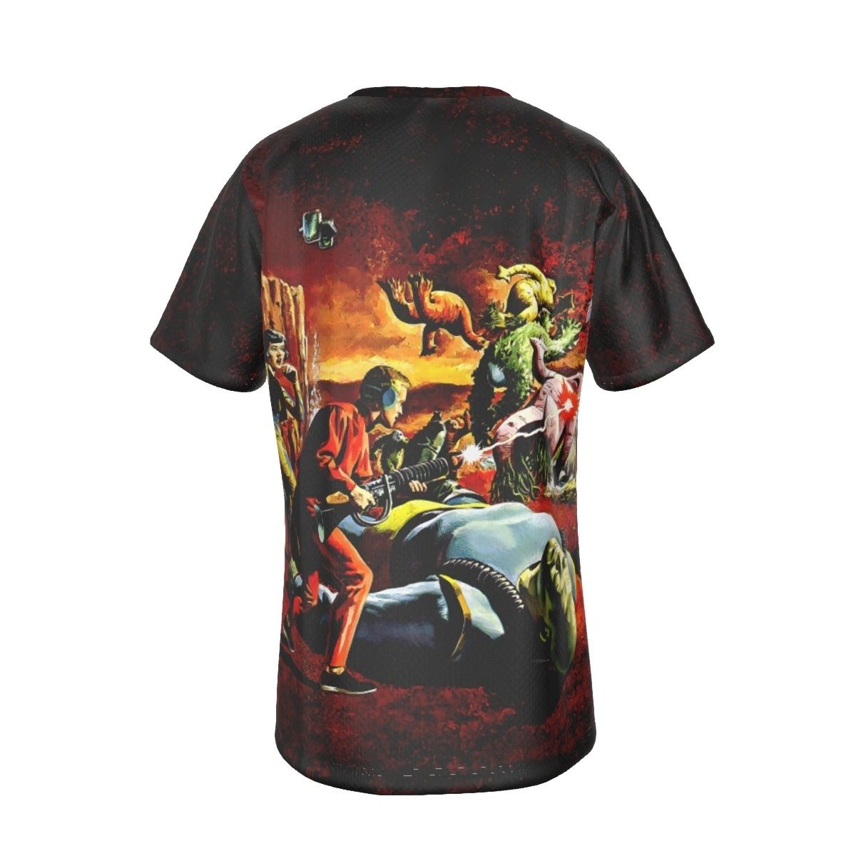 SPACE FAMILY ROBINSON 5 ALL OVER PRINT SHIRT AND TANK - LOST IN SPACE