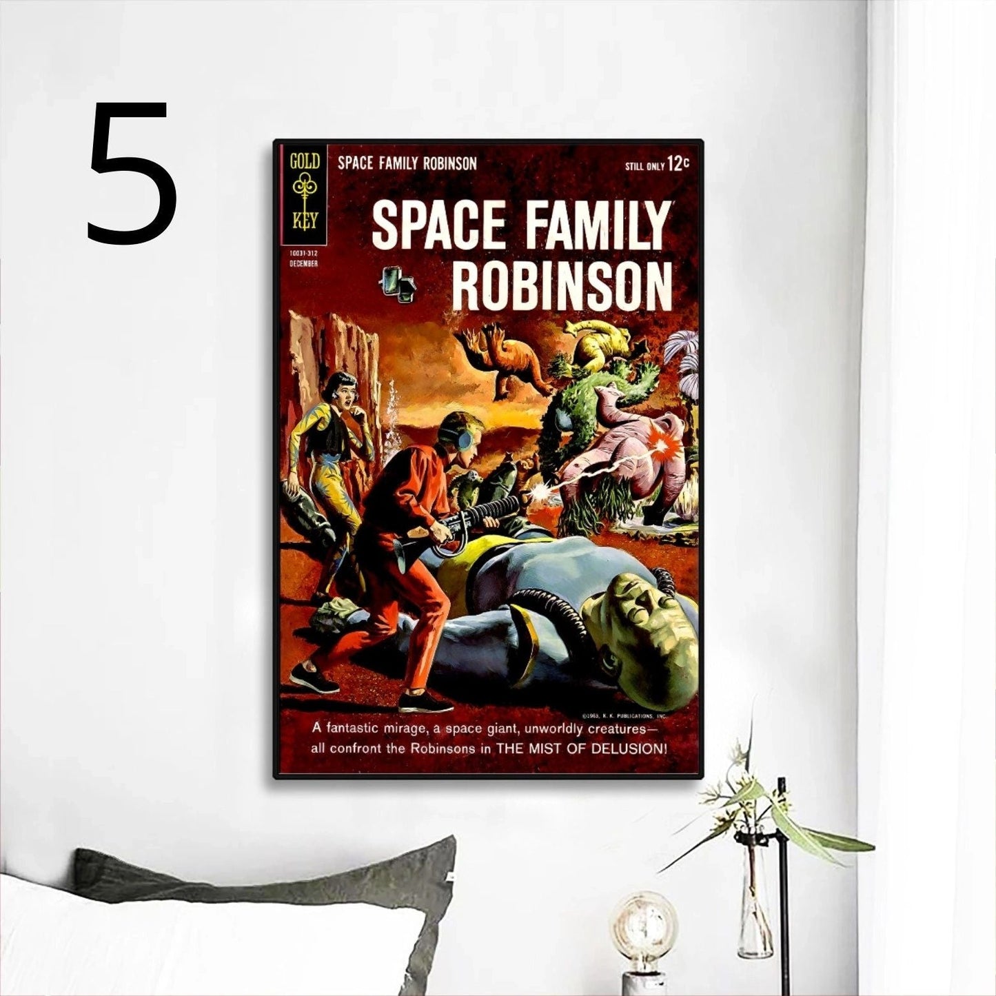SPACE FAMILY ROBINSON FRAMED POSTERS 1-10