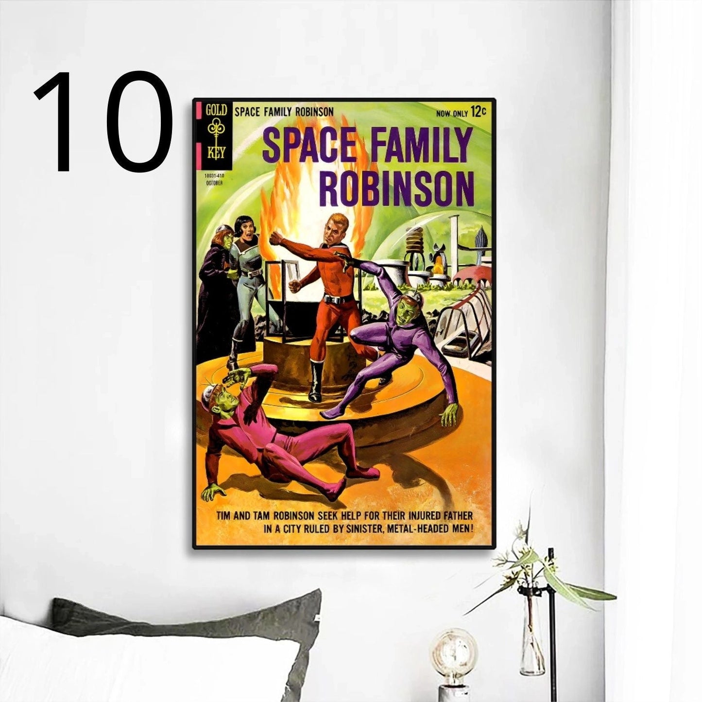 SPACE FAMILY ROBINSON FRAMED POSTERS 1-10