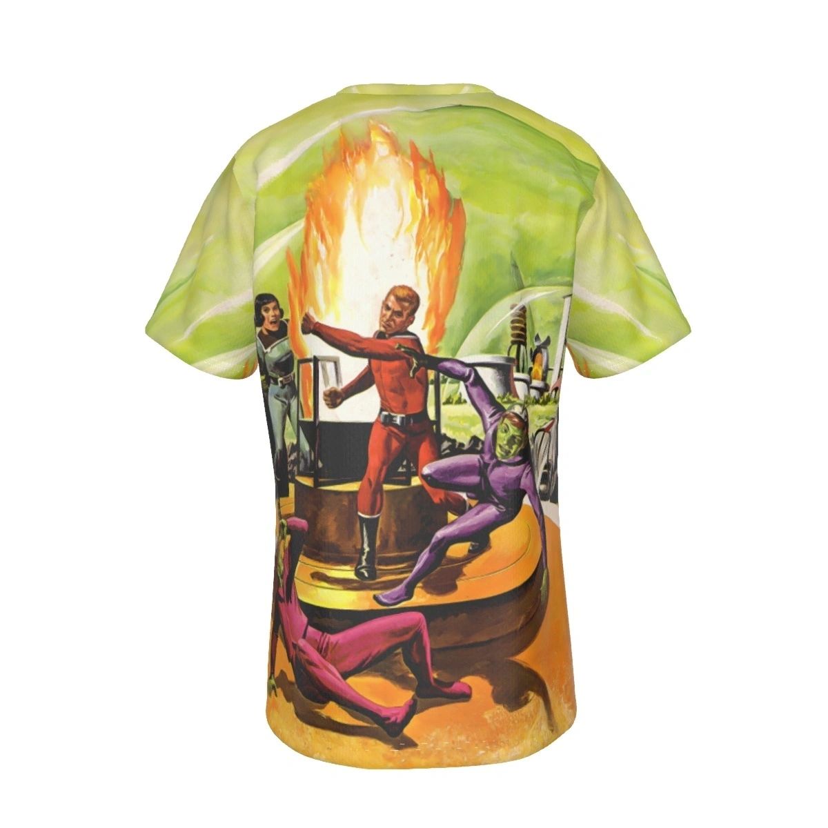 SPACE FAMILY ROBINSON 10 ALL OVER PRINT SHIRT AND TANK - LOST IN SPACE