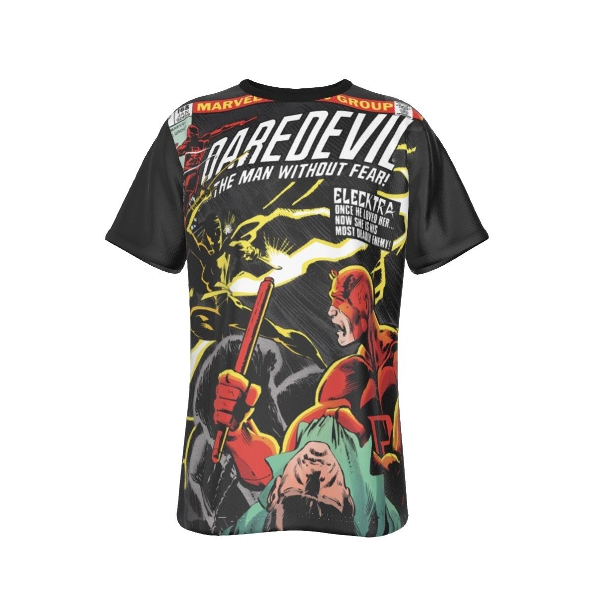 DAREDEVIL 168 ALL OVER PRINT SHIRT AND TANK - SECRET SALE - FIRST ELEKTRA -FRANK MILLER