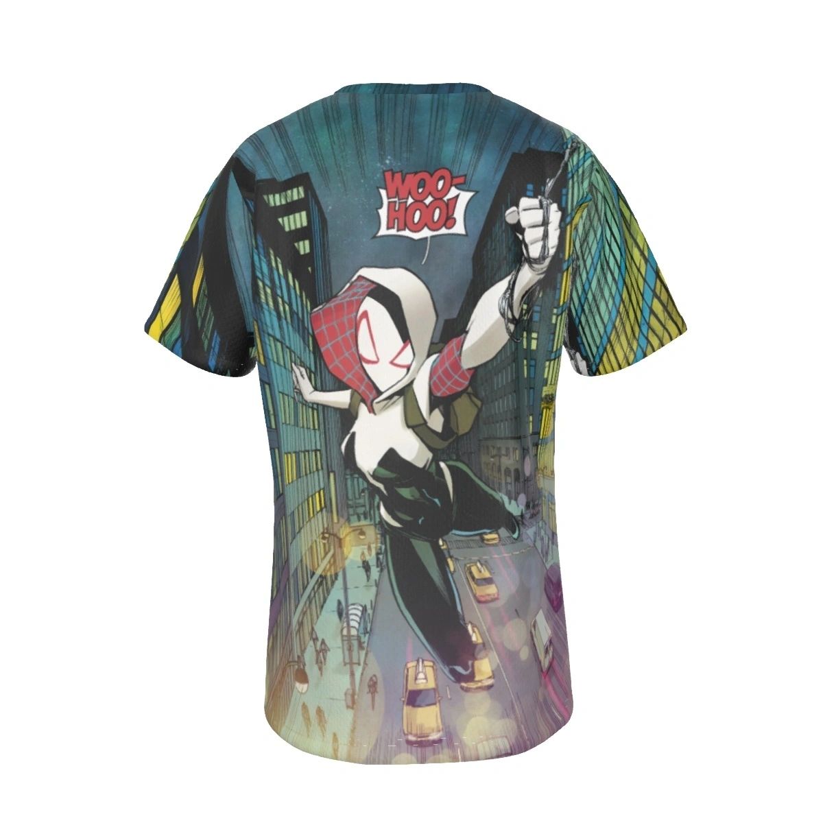GHOST SPIDER GWEN ALL OVER PRINT SHIRT AND TANK - SECRET SALE - WOO-HOO