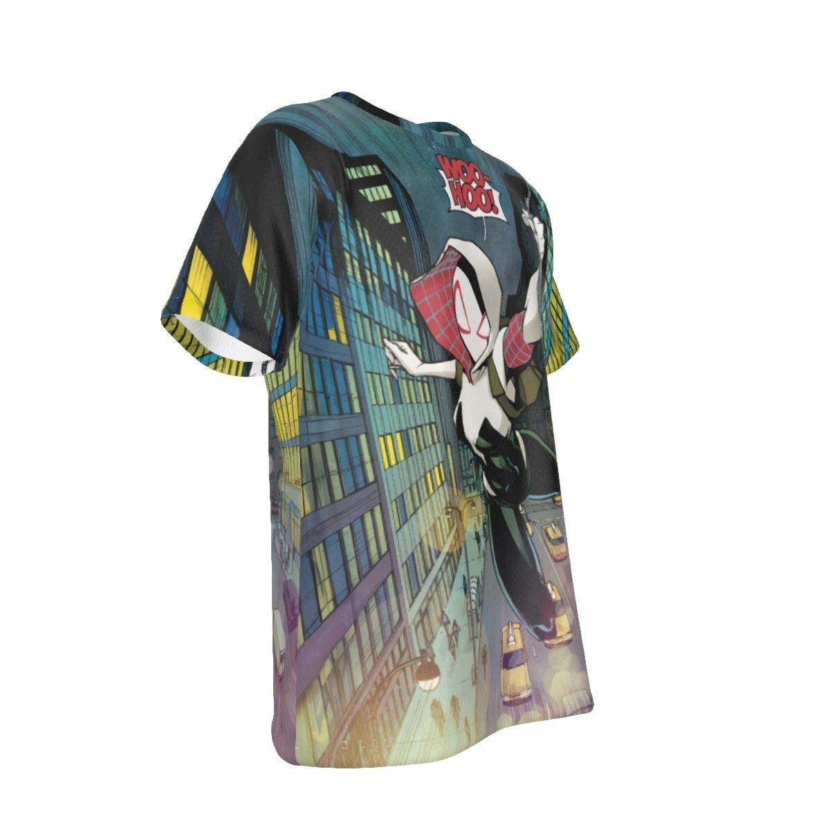 GHOST SPIDER GWEN ALL OVER PRINT SHIRT AND TANK - SECRET SALE - WOO-HOO
