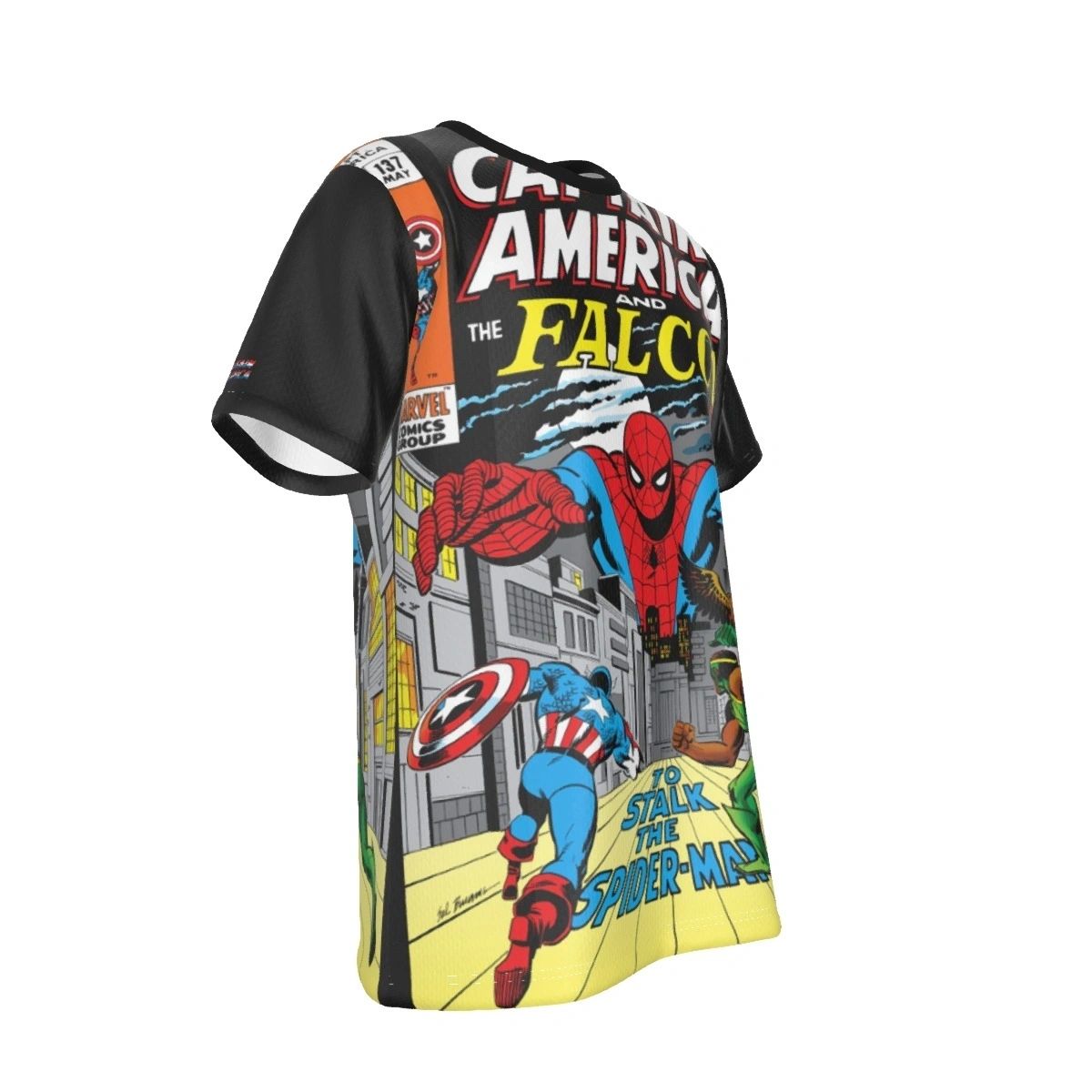 CAPTAIN AMERICA 137 ALL OVER PRINT SHIRT AND TANK - SECRET SALE - FALCON