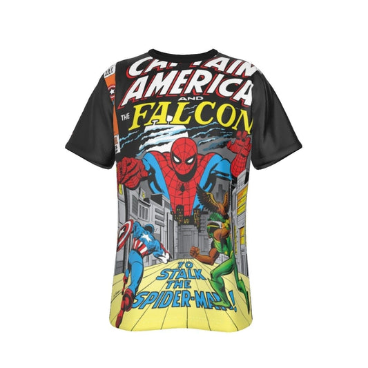 CAPTAIN AMERICA 137 ALL OVER PRINT SHIRT AND TANK - SECRET SALE - FALCON