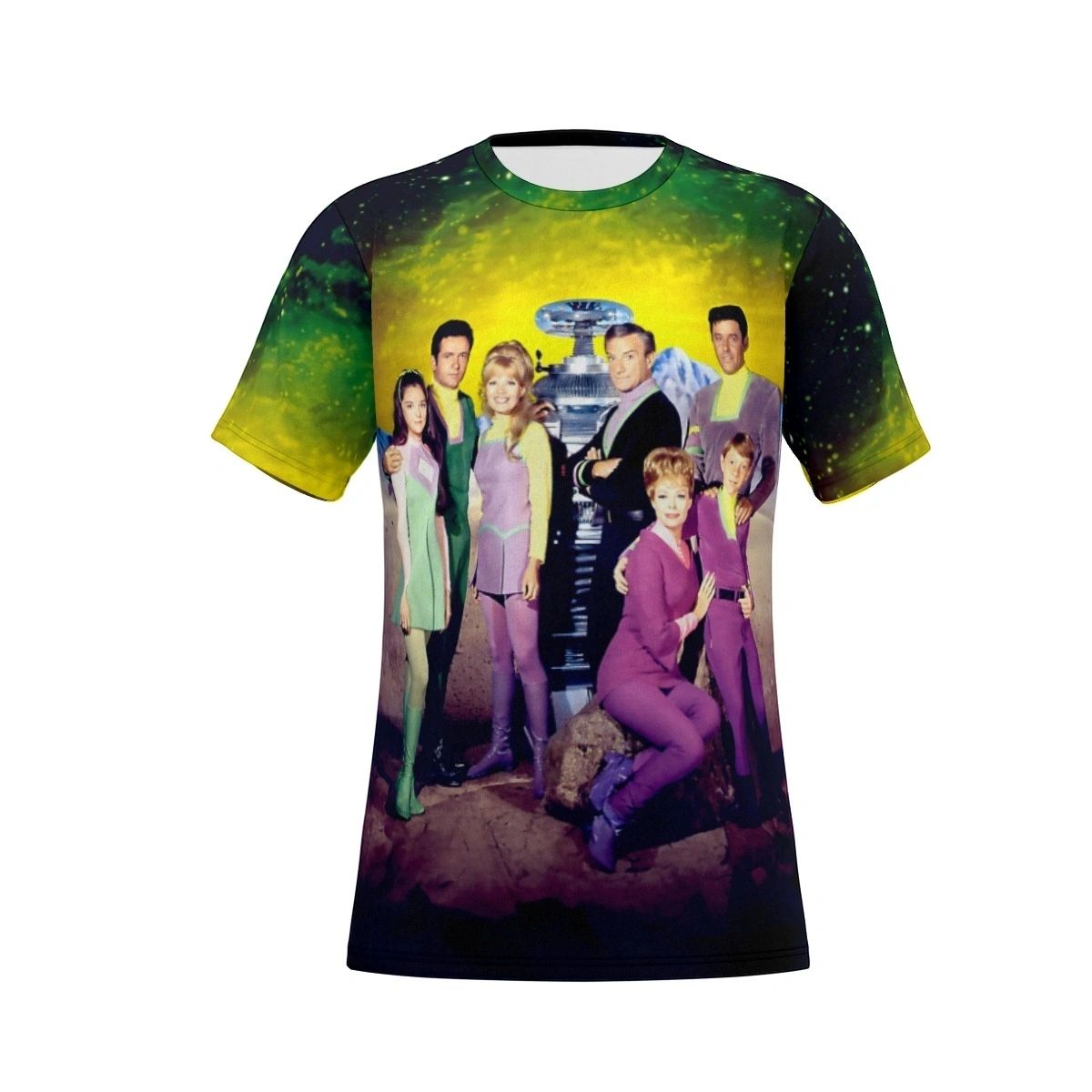 LOST IN SPACE TV CAST ALL OVER PRINT SHIRT AND TANK