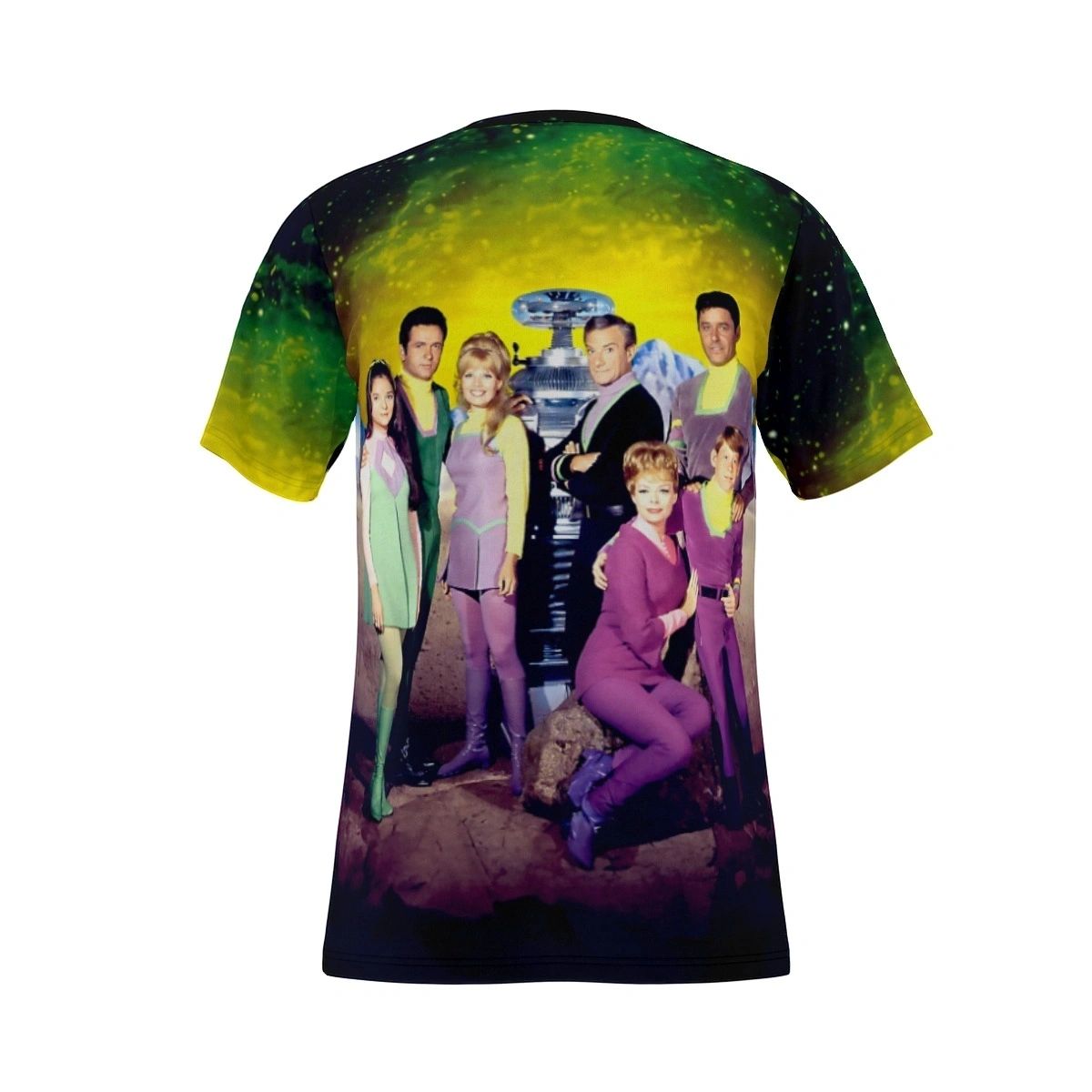 LOST IN SPACE TV CAST ALL OVER PRINT SHIRT AND TANK