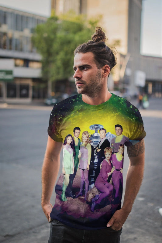 LOST IN SPACE TV CAST ALL OVER PRINT SHIRT AND TANK