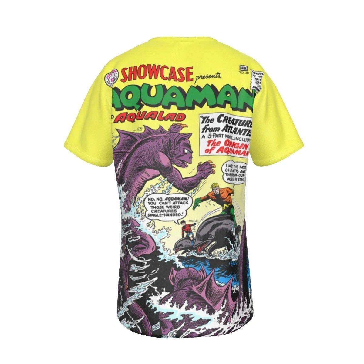 SHOWCASE 30:AQUAMAN ALL OVER PRINT SHIRT AND TANK - 1ST COVER APPEARANCE