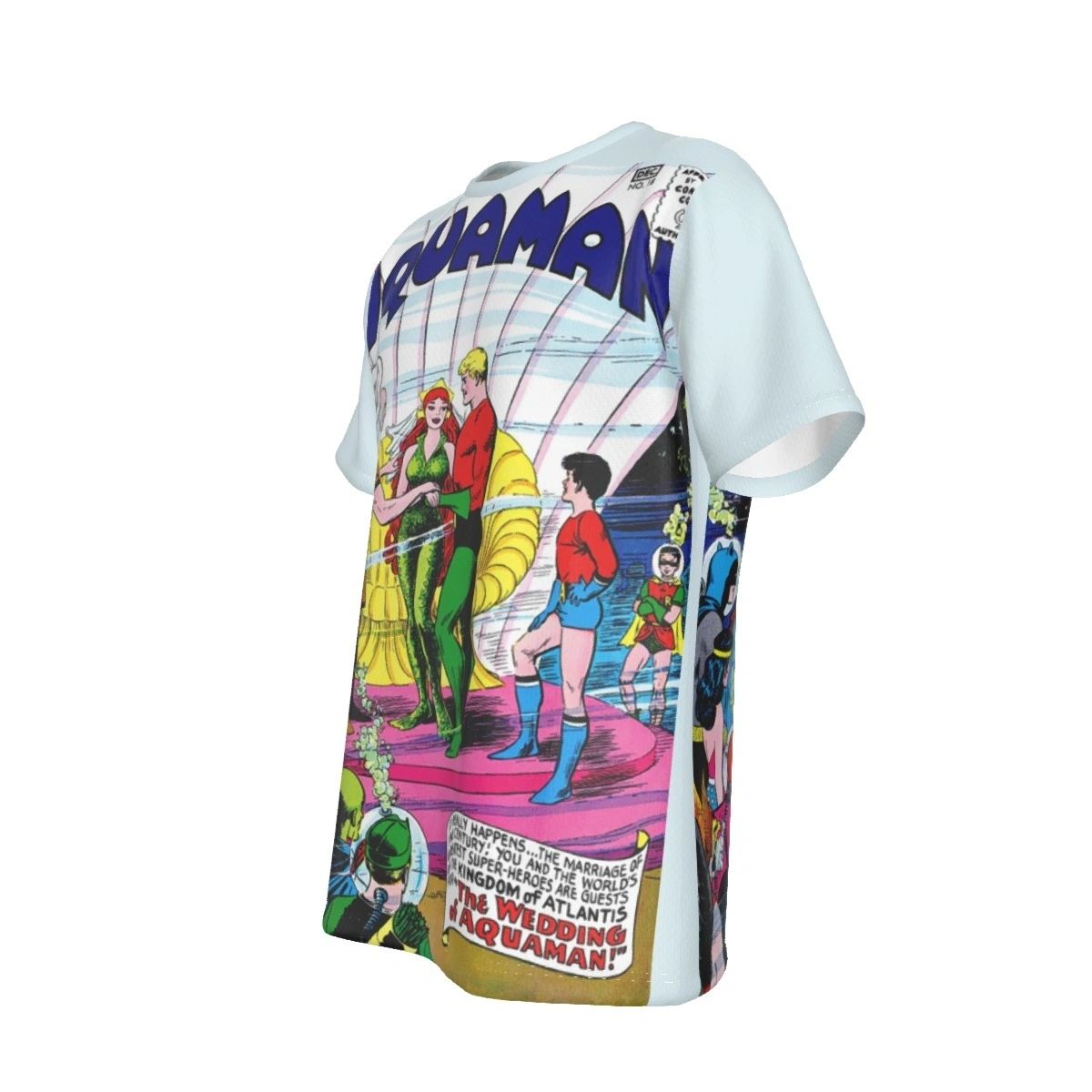 AQUAMAN 18 ALL OVER PRINT SHIRT AND TANK - WEDDING