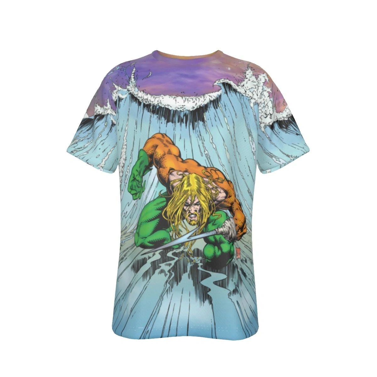 AQUAMAN 0 ALL OVER PRINT SHIRT AND TANK