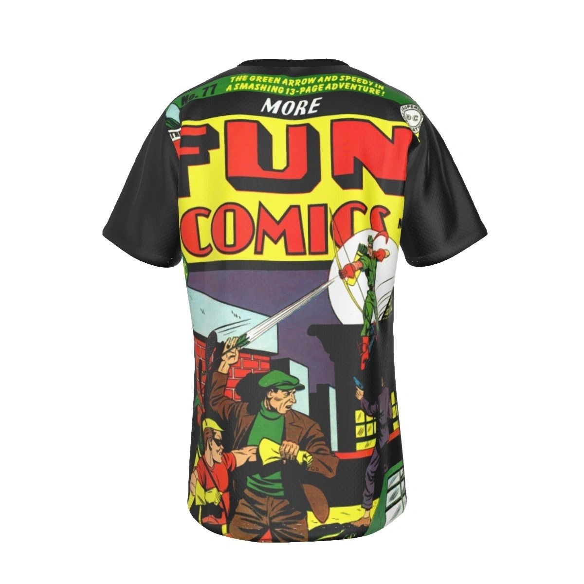 MORE FUN COMICS 77 ALL OVER PRINT SHIRT AND TANK - GREEN ARROW 1ST COVER