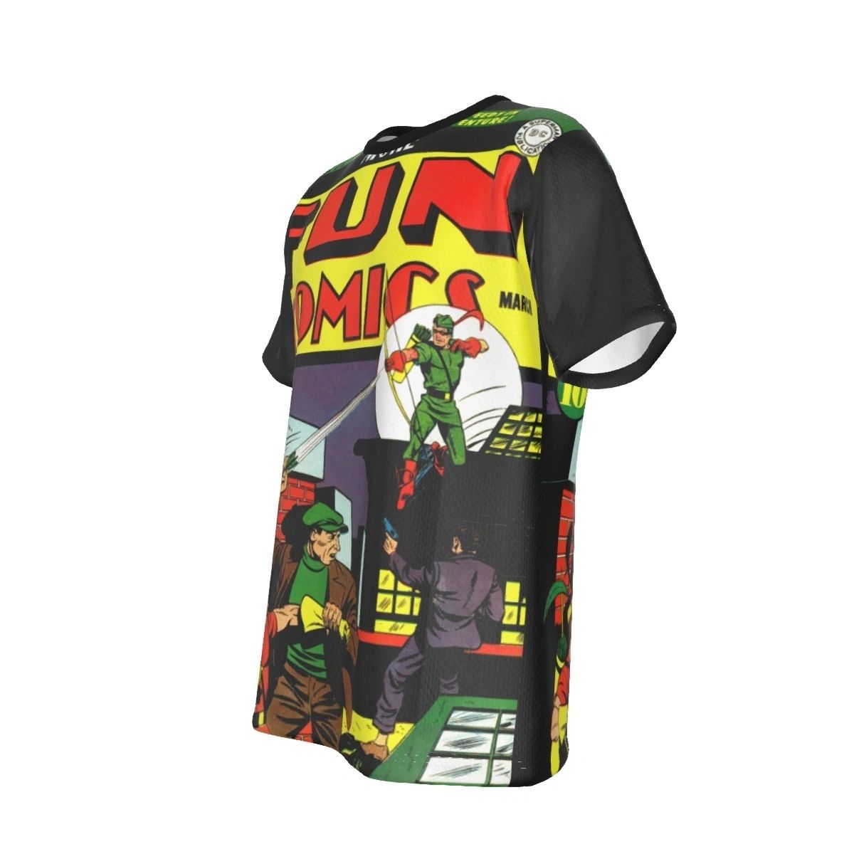 MORE FUN COMICS 77 ALL OVER PRINT SHIRT AND TANK - GREEN ARROW 1ST COVER