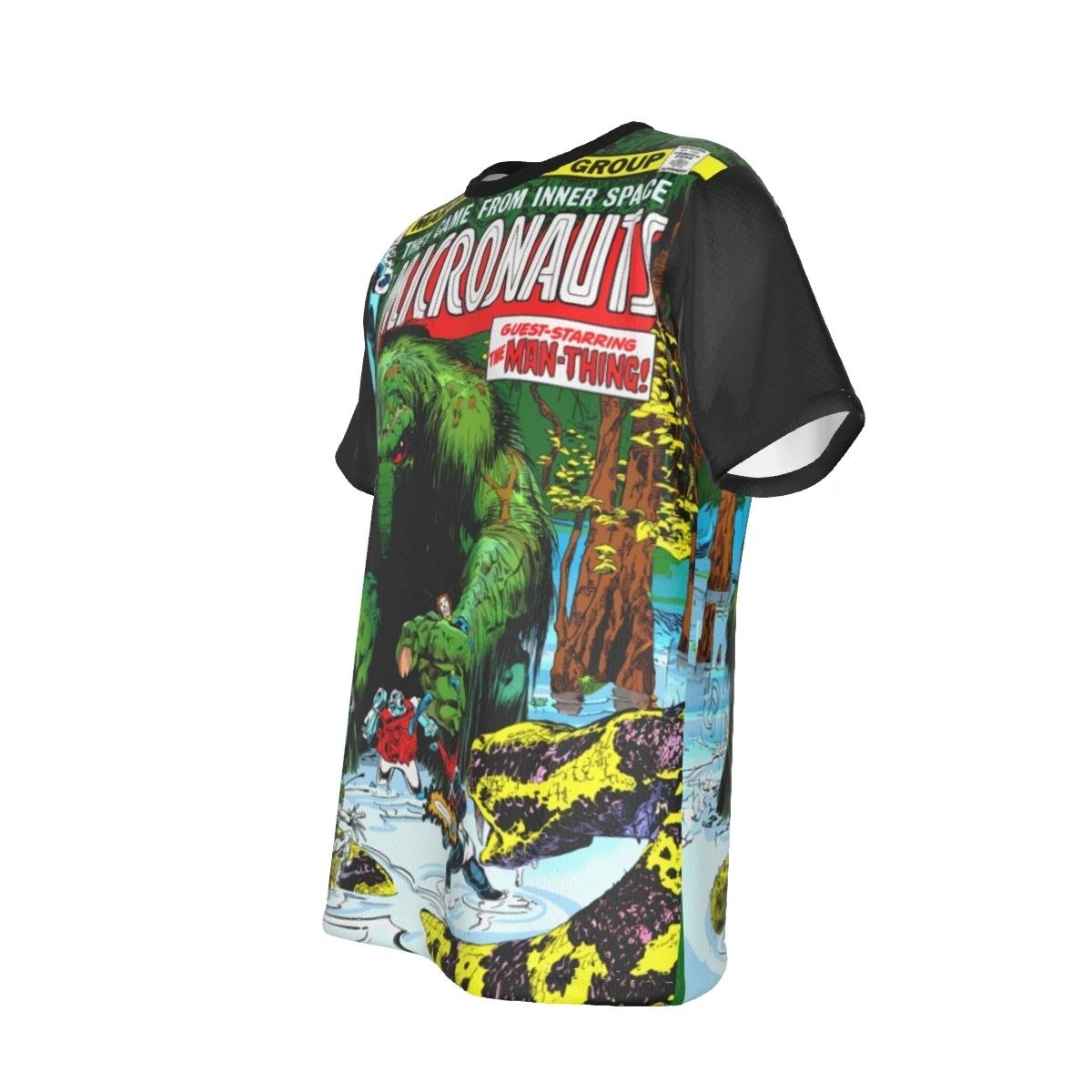 MICRONAUTS 7 ALL OVER PRINT SHIRT AND TANK WITH MAN-THING