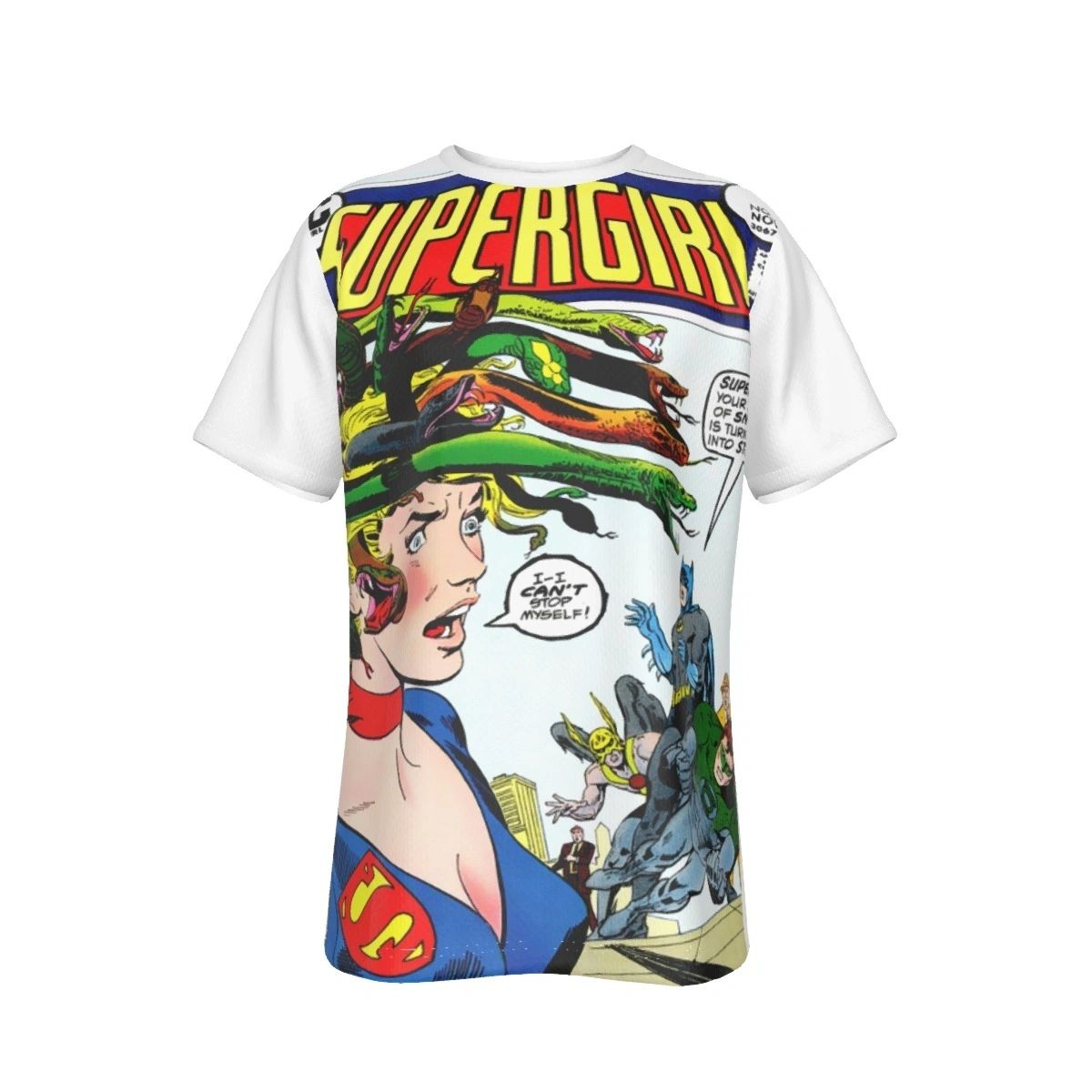 SUPERGIRL 8 ALL OVER PRINT SHIRT AND TANK - SUPERGIRL