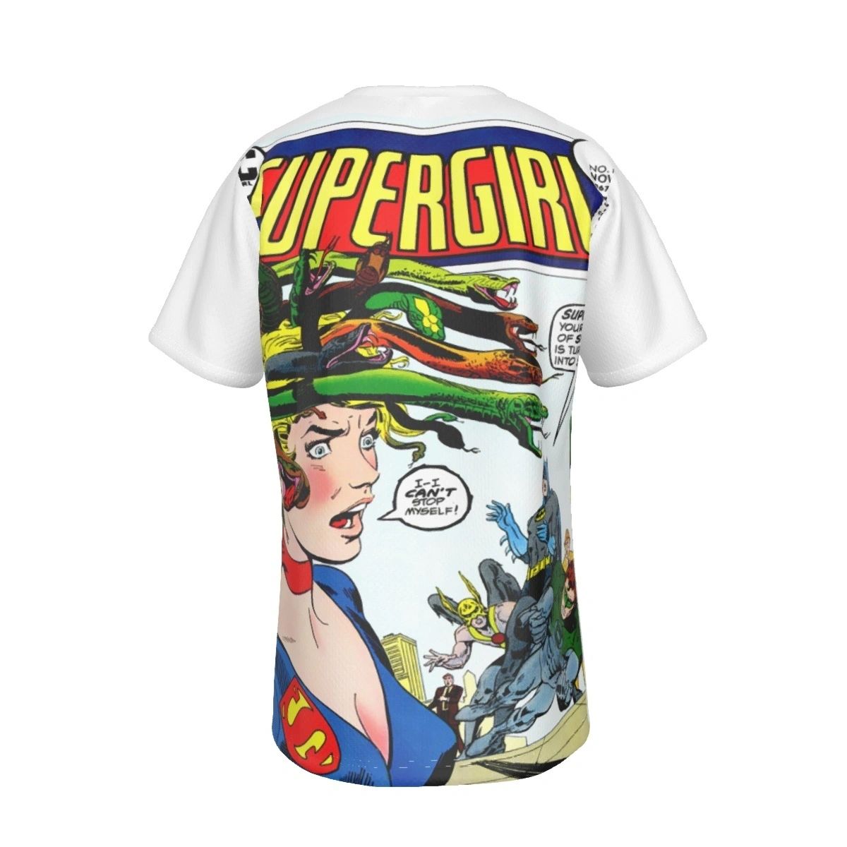 SUPERGIRL 8 ALL OVER PRINT SHIRT AND TANK - SUPERGIRL