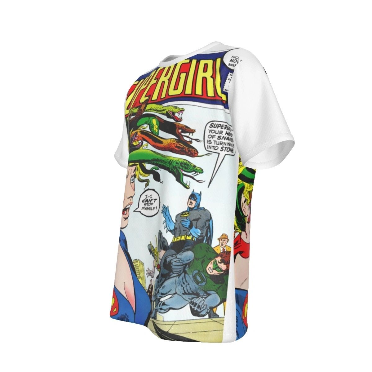 SUPERGIRL 8 ALL OVER PRINT SHIRT AND TANK - SUPERGIRL