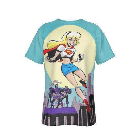 SUPERGIRL FROM SUPERMAN ADV 21 ALL OVER PRINT SHIRT AND TANK - SUPERGIRL