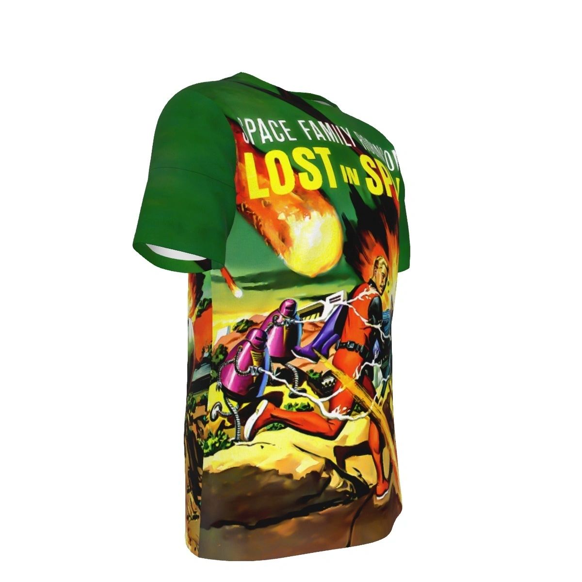 SPACE FAMILY ROBINSON 26 ALL OVER PRINT SHIRT AND TANK - LOST IN SPACE