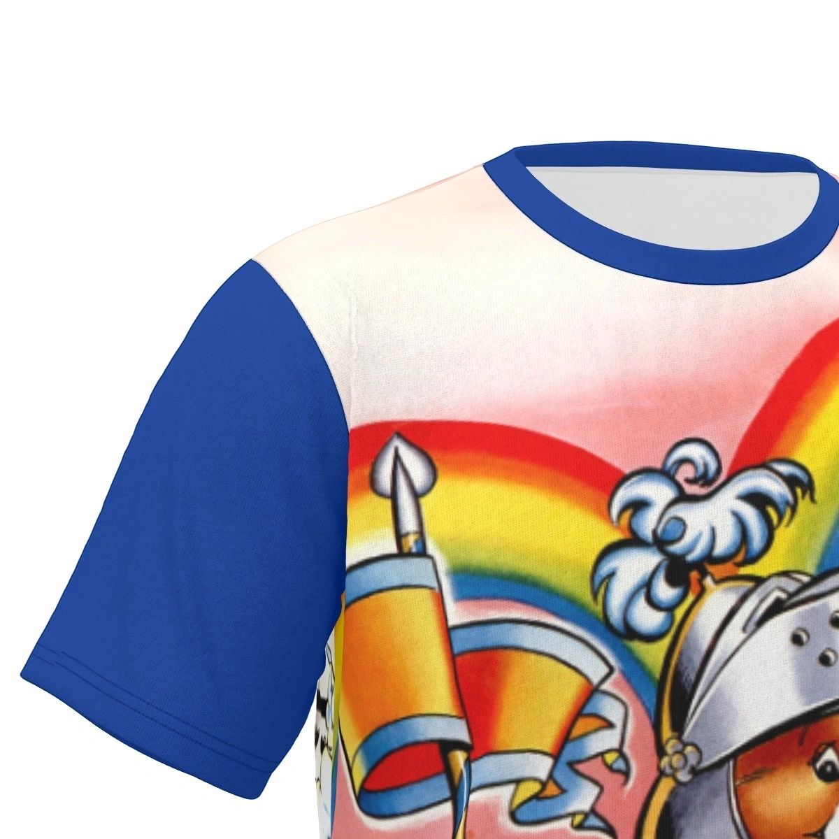 TENDER HEART BEAR OF THE CARE BEARS ALL OVER PRINT SHIRT AND TANK