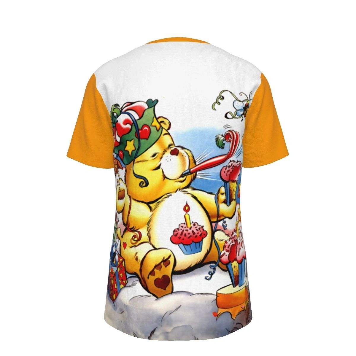 BIRTHDAY BEAR OF THE CARE BEARS ALL OVER PRINT SHIRT AND TANK