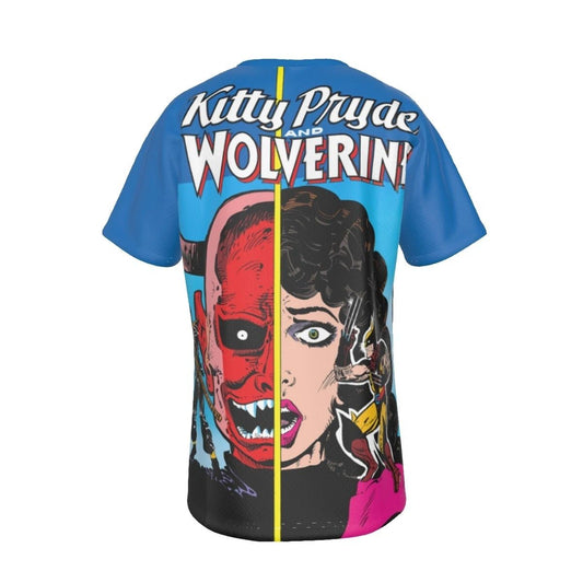 KITTY WOLVERINE 2 ALL OVER PRINT SHIRT AND TANK - KITTY PRYDE