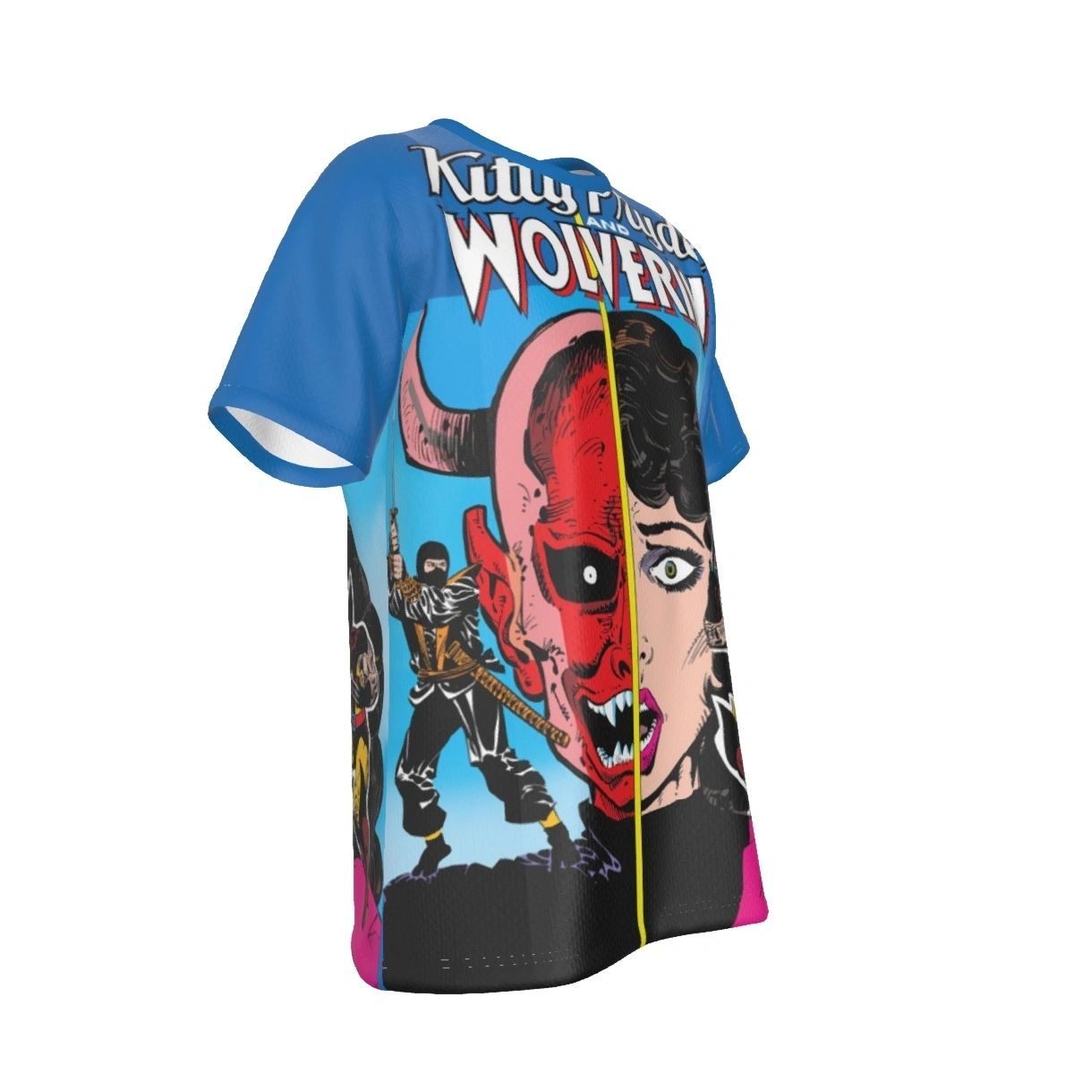 KITTY WOLVERINE 2 ALL OVER PRINT SHIRT AND TANK - KITTY PRYDE
