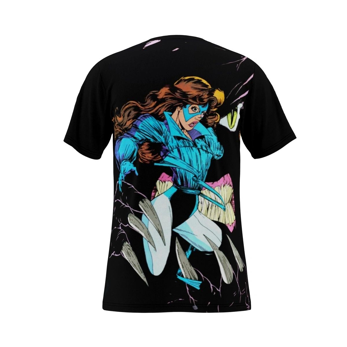 EXCALIBUR SHADOW CAT ALL OVER PRINT SHIRT AND TANK - KITTY PRYDE