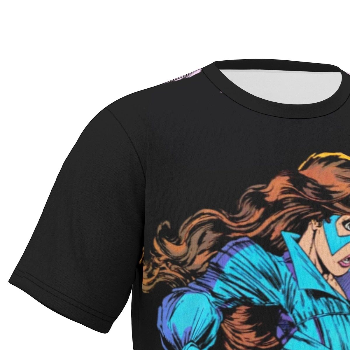 EXCALIBUR SHADOW CAT ALL OVER PRINT SHIRT AND TANK - KITTY PRYDE