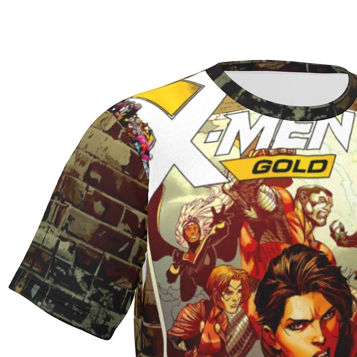 XMEN GOLD 2 ALL OVER PRINT SHIRT AND TANK - KITTY PRYDE