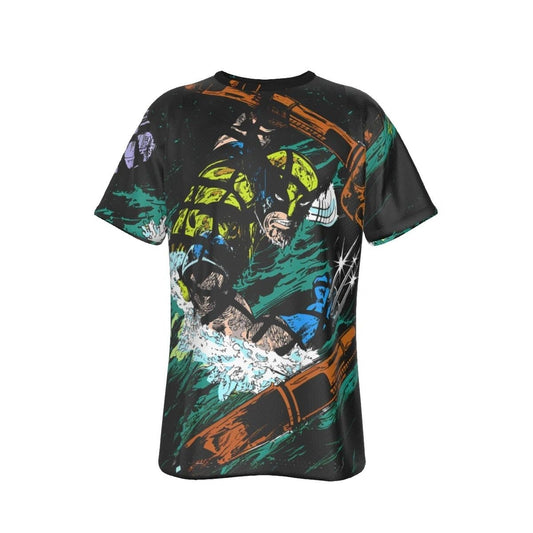 WOVLERINE IN THE SEWER ALL OVER PRINT SHIRT AND TANK - WOLVERINE PANEL FROM XMEN 132
