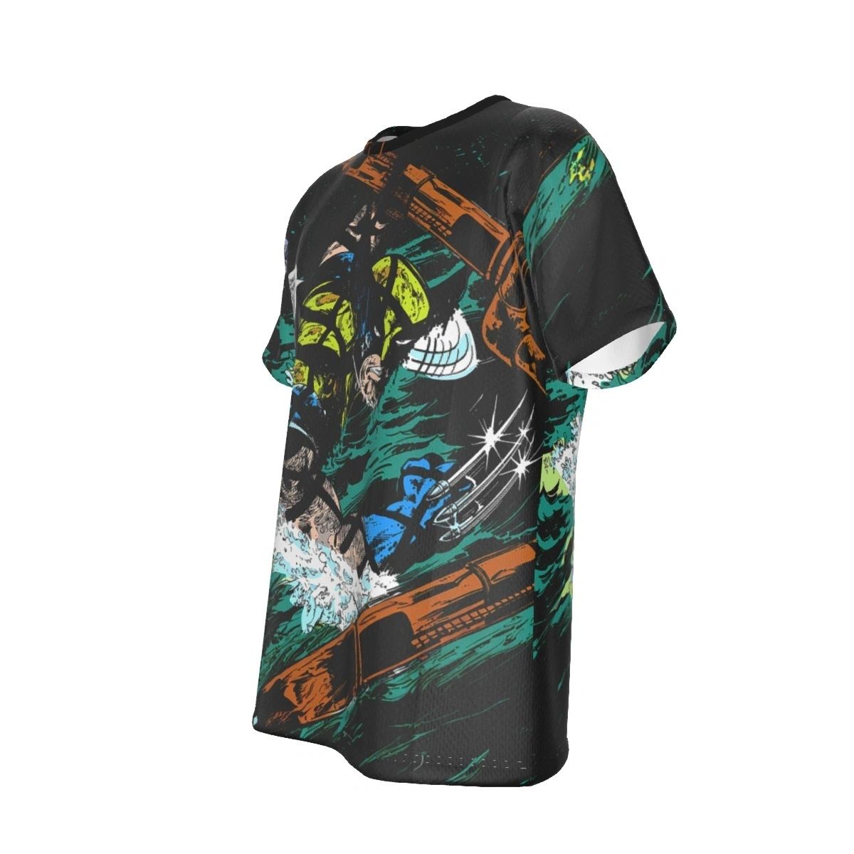 WOVLERINE IN THE SEWER ALL OVER PRINT SHIRT AND TANK - WOLVERINE PANEL FROM XMEN 132