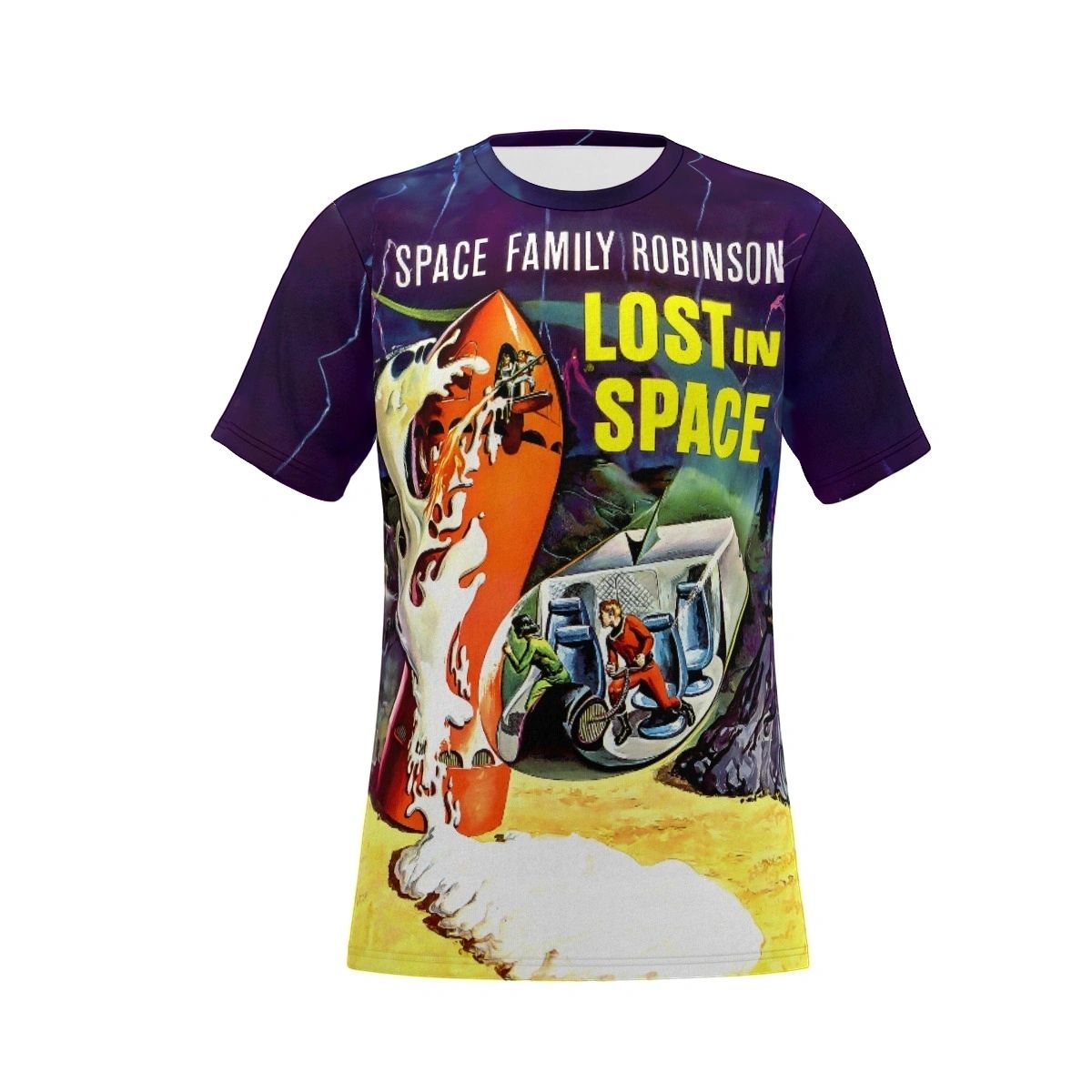 SPACE FAMILY ROBINSON 29 ALL OVER PRINT SHIRT AND TANK - LOST IN SPACE