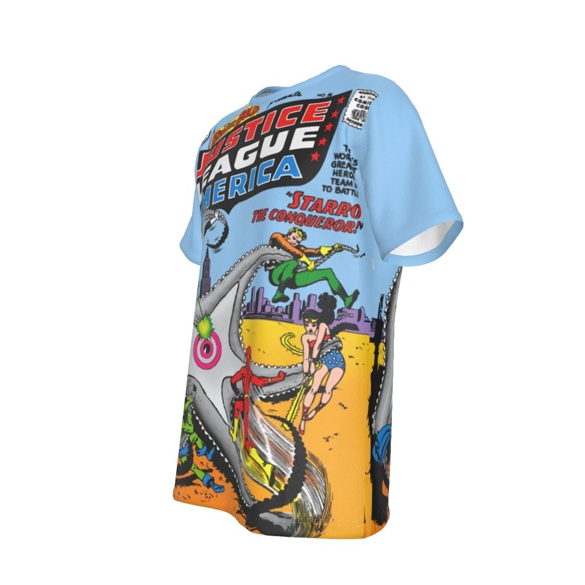 BRAVE AND THE BOLD 28 ALL OVER PRINT SHIRT AND TANK - FIRST MARTIAN MANHUNTER COVER & JLA