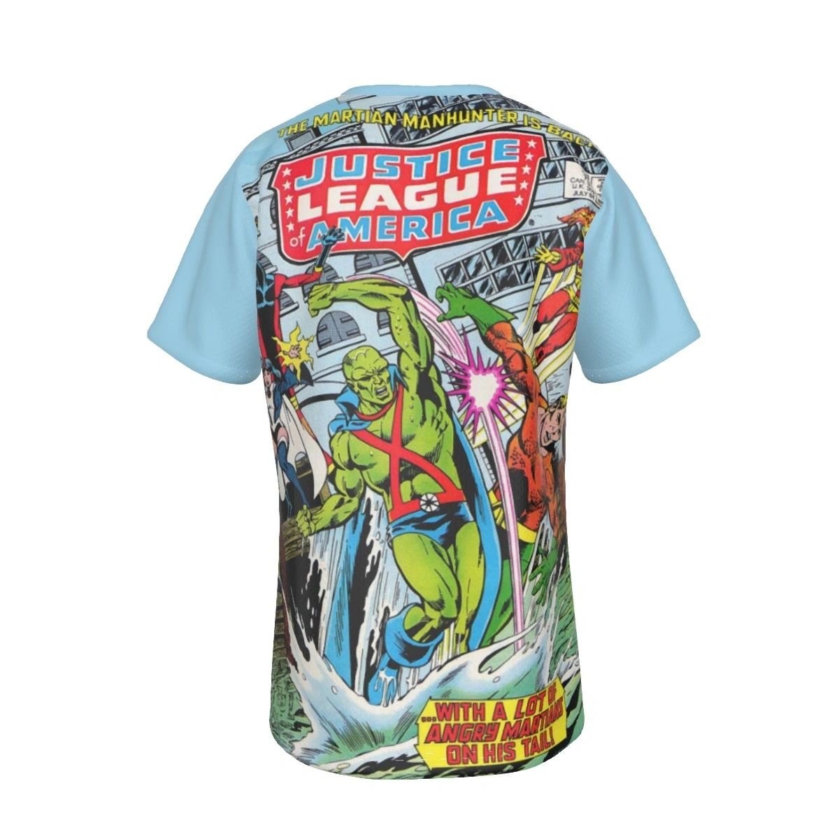 JLA 228 ALL OVER PRINT SHIRT AND TANK -MARTIAN MANHUNTER