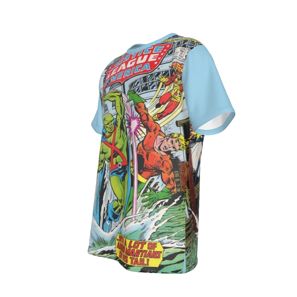 JLA 228 ALL OVER PRINT SHIRT AND TANK -MARTIAN MANHUNTER
