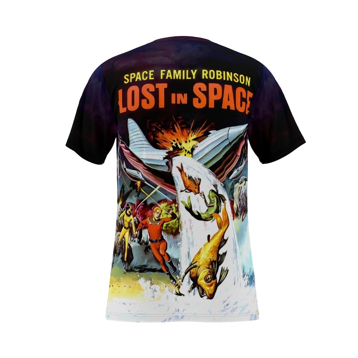 SPACE FAMILY ROBINSON 32 ALL OVER PRINT SHIRT AND TANK - LOST IN SPACE