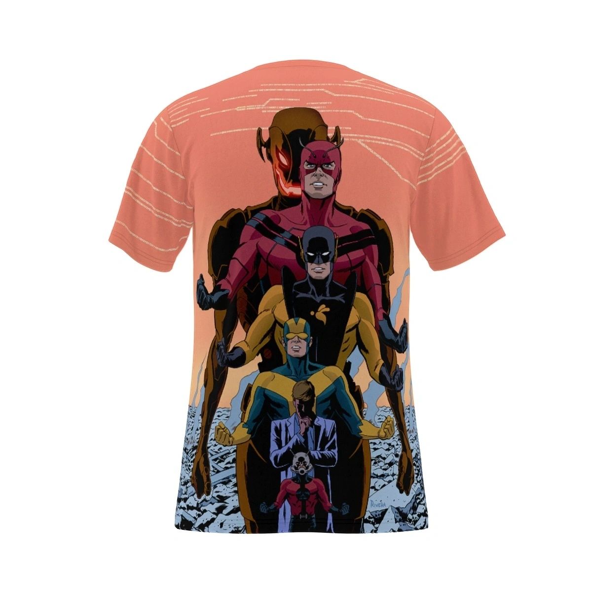 HANK PYM THRU THE YEARS ALL OVER PRINT SHIRT AND TANK