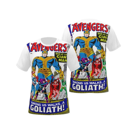 AVENGERS 28 ALL OVER PRINT SHIRT AND TANK - 1ST HANK PYM - GOLIATH