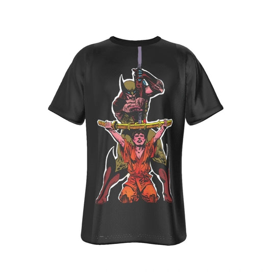 KITTY PRYDE WOLVERINE 4 ALL OVER PRINT SHIRT AND TANK
