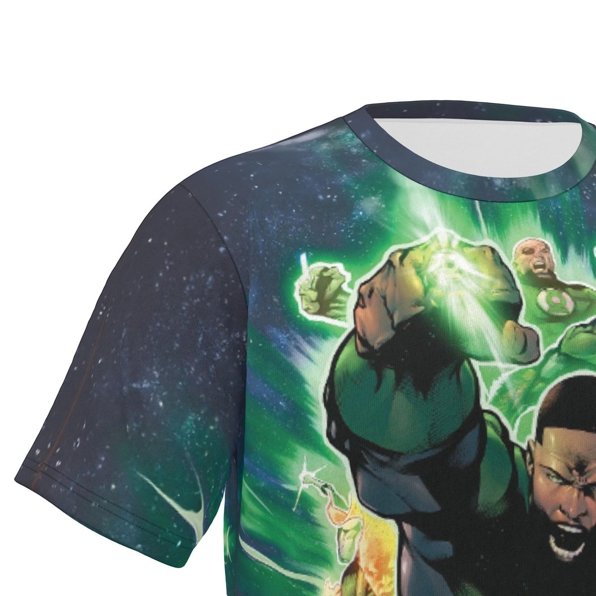 JOHN STEWART & GREEN LANTERN CORPS ALL OVER PRINT SHIRT AND TANK