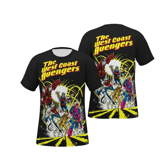 WEST COAST AVENGERS 1 V2 ALL OVER PRINT TSHIRT OR TANK