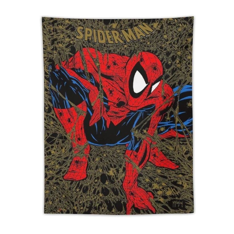 SPIDER-MAN WEB TAPESTRY-OCT EXCLUSIVE