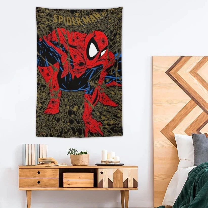 SPIDER-MAN WEB TAPESTRY-OCT EXCLUSIVE