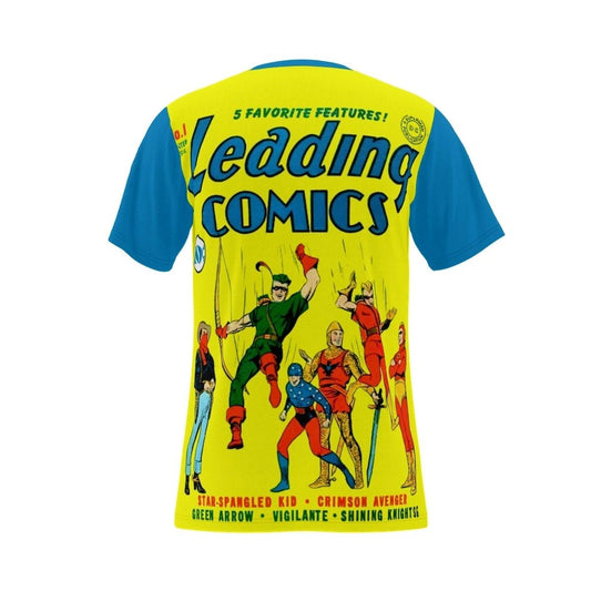 LEADING COMICS 1 ALL OVER PRINT SHIRT AND TANK