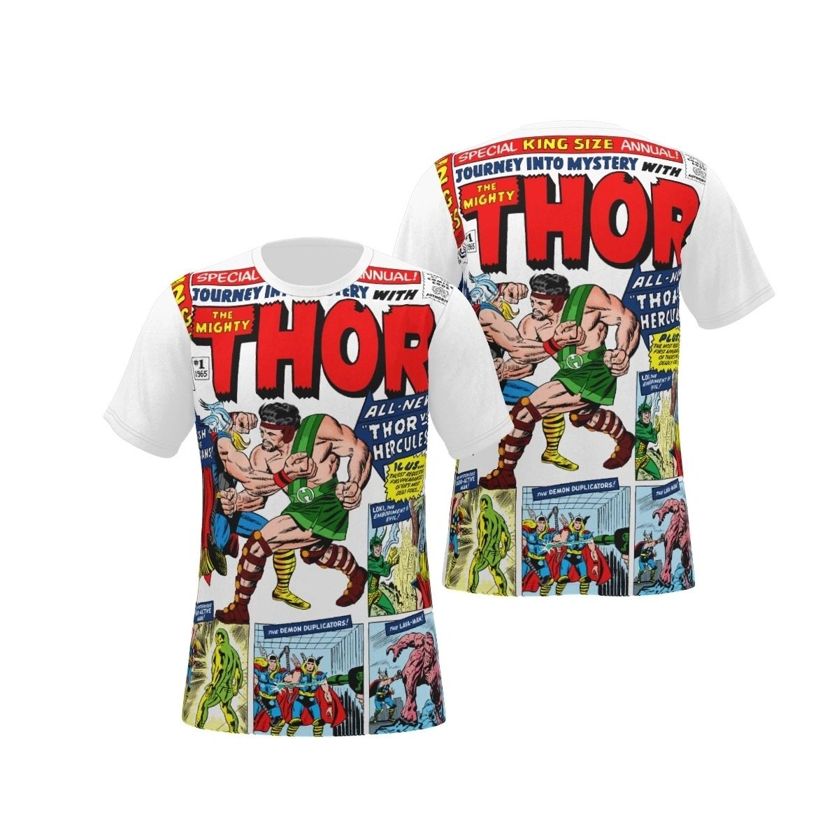 JOURNEY INTO MYSTERY ANNUAL 1 ALL OVER PRINT TSHIRT OR TANK - HERCULES