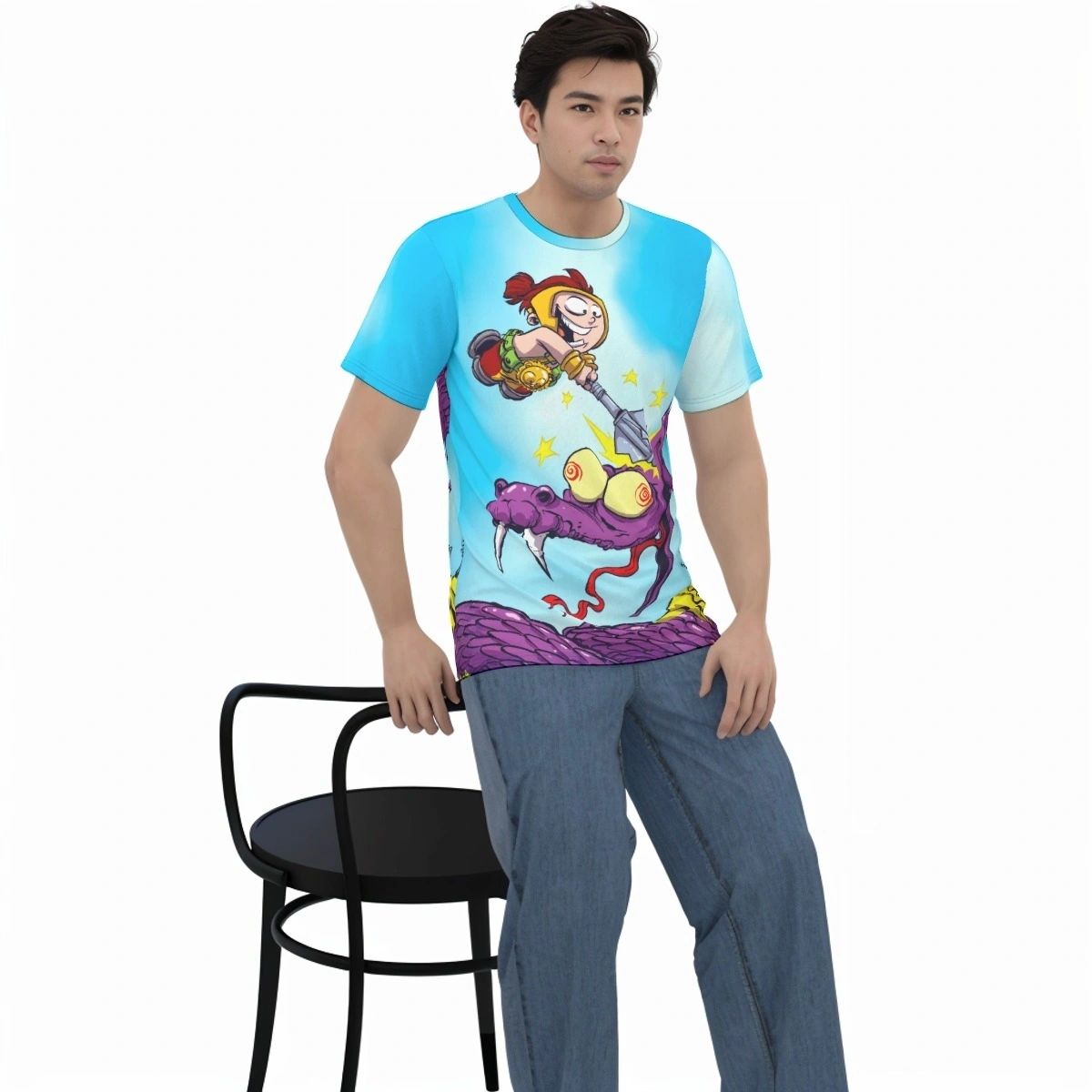 HERCULES SKOTTIE YOUNG VAR PAGE ALL OVER PRINT TSHIRT OR TANK