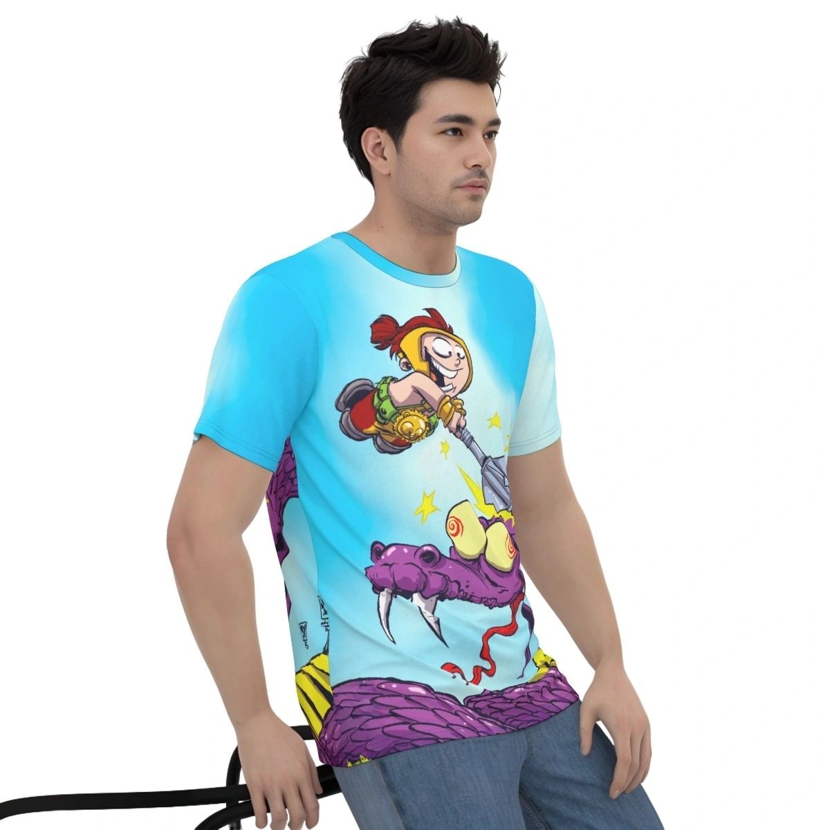 HERCULES SKOTTIE YOUNG VAR PAGE ALL OVER PRINT TSHIRT OR TANK