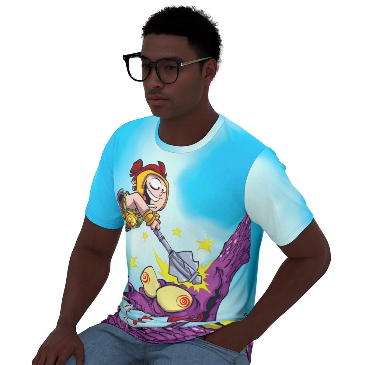 HERCULES SKOTTIE YOUNG VAR PAGE ALL OVER PRINT TSHIRT OR TANK