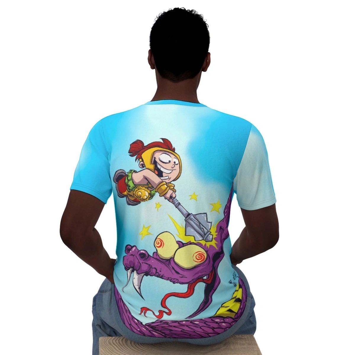HERCULES SKOTTIE YOUNG VAR PAGE ALL OVER PRINT TSHIRT OR TANK